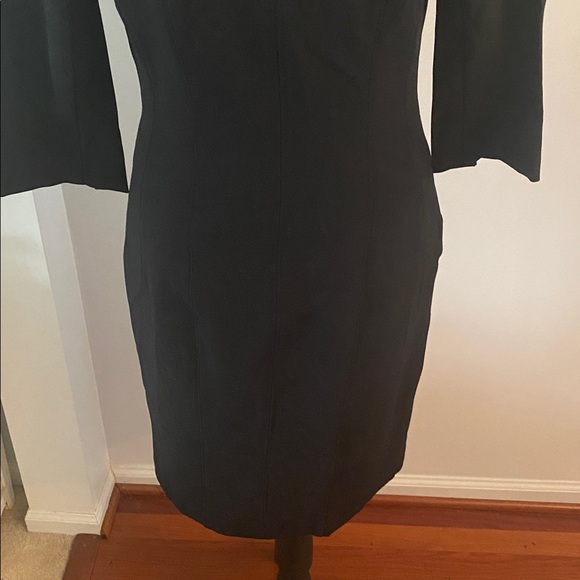 WHBM size 6 black NWT body perfecting dress - Picture 3 of 9